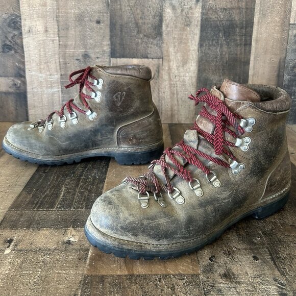 Vasque Vintage Hiking Mountaineering Boots Mens 13 AA - Picture 2 of 12